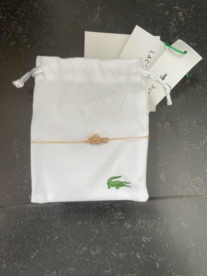 Lacoste dames armband, Handtassen en Accessoires, Armbanden, Goud, Ophalen