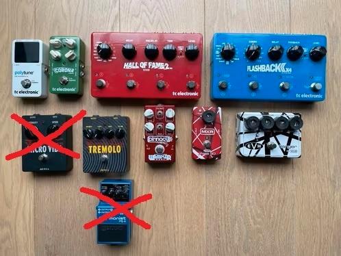 Pédales guitares, Musique & Instruments, Effets, Chorus, Delay ou Écho, Distortion, Overdrive ou Fuzz, Reverb, Autres types, Enlèvement