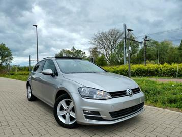 Vw Golf 7 - 1.6Tdi - Panoramisch - Overladen met opties! disponible aux enchères