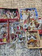Grote set vintage en moderne kerstversieringen, Ophalen of Verzenden