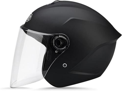 LIONCIANO Motorhelm in vintage stijl SNELLE GRATIS VERZENDIN, Motoren, Kleding | Motorhelmen, Dames, Heren, Jethelm, Overige merken