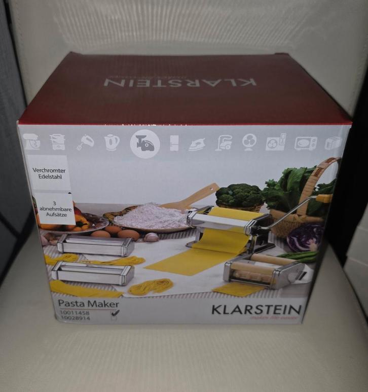 Machine a pâte klarstein neuf, Huis en Inrichting, Keuken | Keukenbenodigdheden, Nieuw, Ophalen