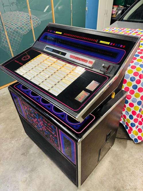 Juk-box Rock Ola 453, Verzamelen, Automaten | Jukeboxen, Zo goed als nieuw, Met singles, Ophalen