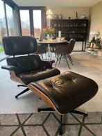 Eames lounge chair en ottoman, Huis en Inrichting, Ophalen of Verzenden, Zo goed als nieuw