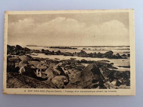 Vintage Postkaart Cap Gris-Nez, Verzamelen, Postkaarten | Buitenland, Ongelopen, Frankrijk, 1920 tot 1940, Ophalen of Verzenden