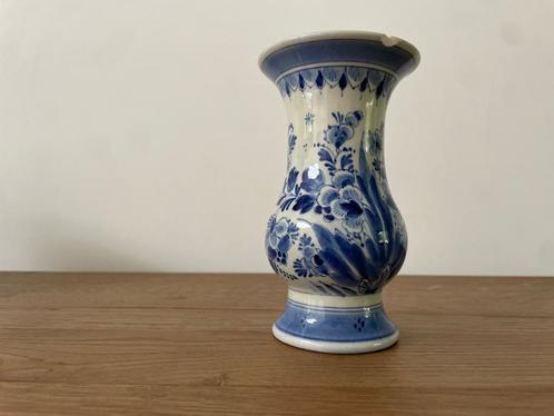 Vase en porcelaine bleue de Delft de 1947, Antiquités & Art, Antiquités | Céramique & Poterie, Enlèvement ou Envoi