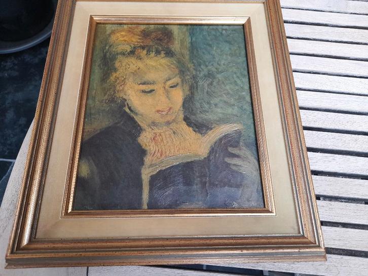 La Liseuse van Pierre-Auguste Renoir, Antiek en Kunst, Kunst | Schilderijen | Klassiek, Ophalen of Verzenden