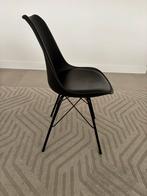 Zwarte stoelen (8 stuks), Huis en Inrichting, Stoelen, Ophalen, Kunststof, Gebruikt, Zwart