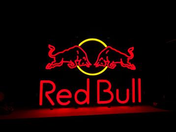 Enseigne au néon LED Red Bull neuve 