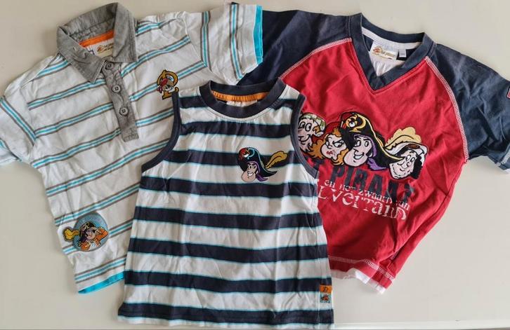 Kinderkleding studio 100 piet piraat / wickie de viking, Kinderen en Baby's, Kinderkleding | Maat 98, Zo goed als nieuw, Ophalen of Verzenden