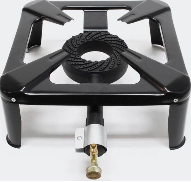 Wokbrander Camping Gasbrander - 30 x 30 cm , Nieuw!!!!, Elektronische apparatuur, Kookplaten, Nieuw, Vrijstaand, Gas, Ophalen of Verzenden