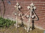 2 antieke gesmede muurankers Hoog 1.10 meter Breed 52 cm, Ophalen