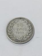 10 cent 1889  Nederland, Timbres & Monnaies, Monnaies | Pays-Bas, Enlèvement ou Envoi, Argent, 10 centimes