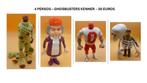 GHOSTBUSTERS - 4 PERSOS - KENNER, Ophalen, Gebruikt