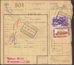 1951 - BELGIË - Spoorwegzegels [Y&T 285+313] + LIEGE, Verzenden, Zonder envelop, Gestempeld, Treinen