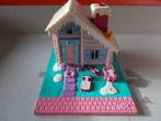 POLLY POCKET SKI LODGE vintage, Verzamelen, Poppetjes en Figuurtjes, Ophalen of Verzenden