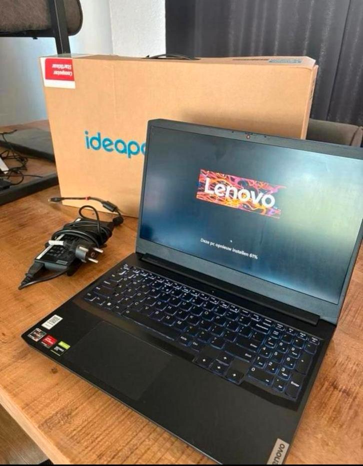 Lenovo game laptop, Computers en Software, Windows Laptops, Zo goed als nieuw, SSD, 3 tot 4 Ghz, 8 GB, Qwerty, Gaming, Ophalen of Verzenden