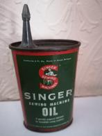 Vintage Singer naaimachine olieblikje jaren '50, Verzamelen, Merken en Reclamevoorwerpen, Gebruikt, Ophalen of Verzenden