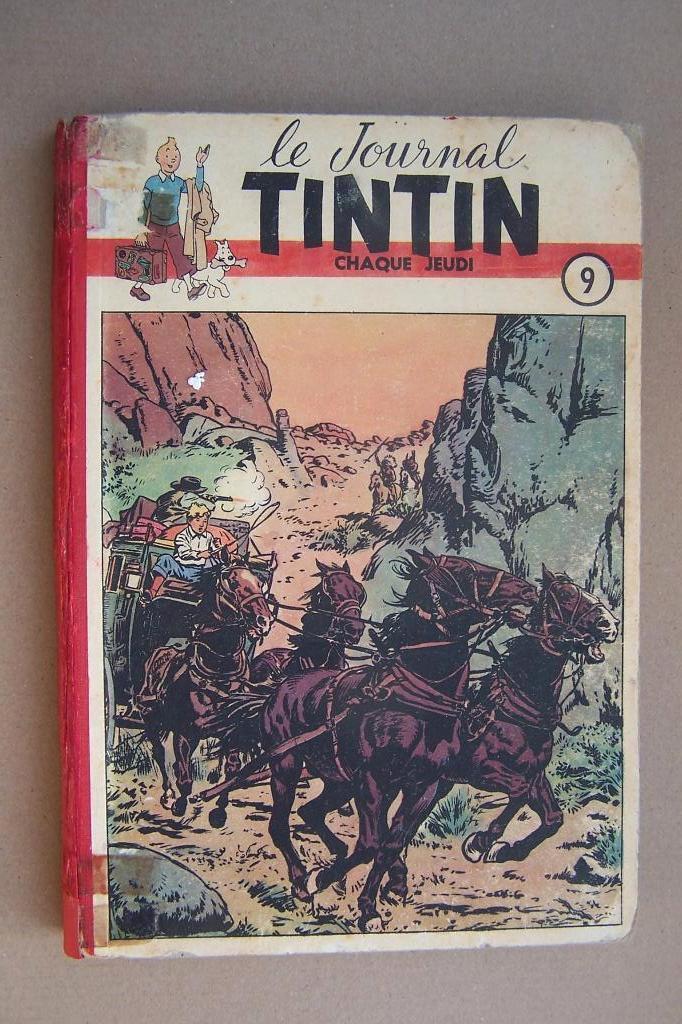 Reliure Tintin n9, Boeken, Stripverhalen, Gelezen, Verzenden