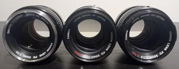 Objectifs Canon FD 50mm f/1.4