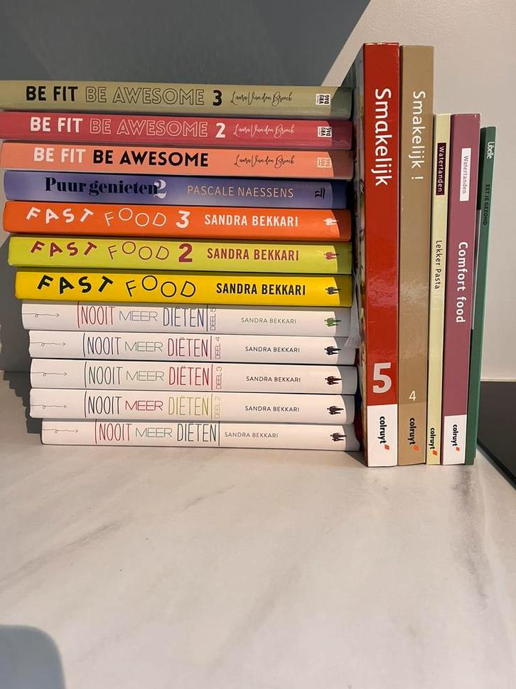 Verschillende kookboeken, Boeken, Kookboeken, Zo goed als nieuw, Ophalen