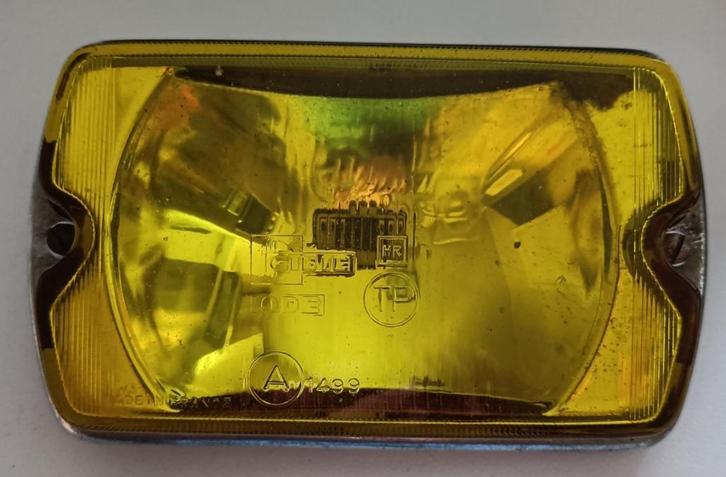Gele Cibié 35 verstraler (glas + reflector), Auto-onderdelen, Verlichting, Renault, Gebruikt, Ophalen
