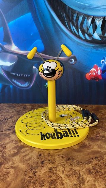 Marsupilami jouet en bois, Enlèvement ou Envoi, Gaston ou Spirou, Comme neuf, Livre ou Jeu
