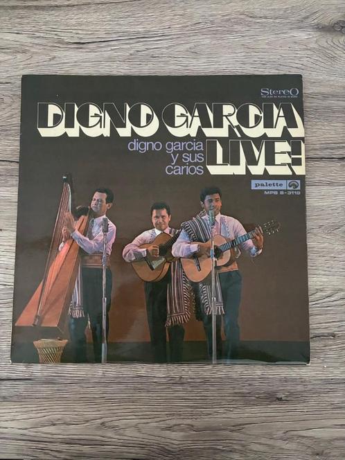 DIGNO DE GARCIA Y SUS CARIOS - Gesigneerd, Cd's en Dvd's, Vinyl | Latin en Salsa, Zo goed als nieuw, Overige formaten, Ophalen of Verzenden