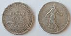 France, 1 franc Semeuse, Argent 1910, Enlèvement ou Envoi, Monnaie en vrac, Argent, France