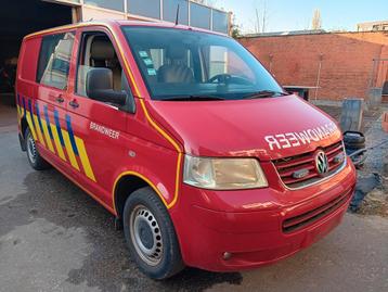 VW Transporter T5 2.0 Essence (088000km), Autos, Rouge, Achat, Particulier, 1998 cm³