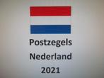 Postzegels Nederland 2021, Postzegels en Munten, Na 1940, Verzenden, Gestempeld