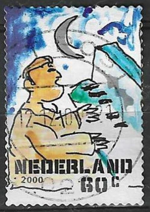 Nederland 2000 - Yvert 1807 P - Eindjaarsfeesten (ST), Postzegels en Munten, Postzegels | Nederland, Gestempeld, Verzenden