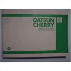 Datsun Cherry Model N10 Instructieboekje 1980 #1 Nederlands, Enlèvement ou Envoi
