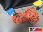 10 mtr. snoer +stekker nr. 1449, Caravans en Kamperen, Ophalen of Verzenden, Gebruikt