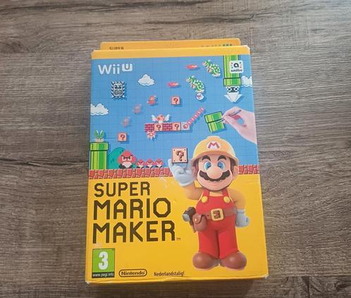 Wii U Super Mario Maker inclusief Hardcover Artbook!, Games en Spelcomputers, Games | Nintendo Wii U, Nieuw, Platform, 1 speler