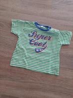 Gestreept tshirt "super cool" maat 74, Kinderen en Baby's, Babykleding | Maat 74, Shirtje of Longsleeve, Ophalen of Verzenden