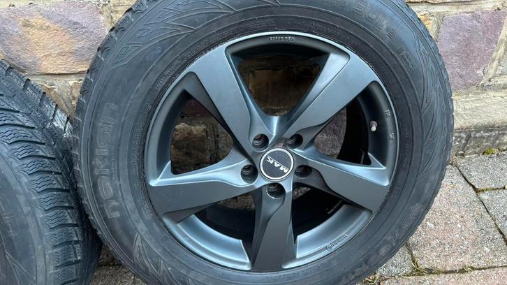 Jante Mak avec pneus neige Ford SMax, Auto-onderdelen, Banden en Velgen, Band(en), Ophalen