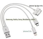 Adaptateur Chargeur USB ver USB/Apple Dock/Apple Lightning, Télécoms, Téléphonie mobile | Chargeurs pour téléphone, Neuf