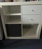 Kallax met 4 vakken met inzetten, Huis en Inrichting, Ophalen, Zo goed als nieuw, Minder dan 150 cm, Minder dan 100 cm