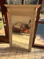 Franse spiegel verweerd, Antiek en Kunst, Ophalen, Rechthoekig, 100 tot 150 cm, 100 tot 150 cm