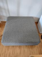 Grijze poef, Huis en Inrichting, Ophalen, Overige materialen, Gebruikt, 100 tot 125 cm