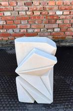Tuinbeeld Cararra Marmer 50cm, Tuin en Terras, Ophalen, Zo goed als nieuw, Abstract beeld