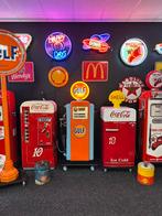 Amerikaanse benzinepomp USA Gas Pump Wayne 100b Gulf Design, Ophalen, Zo goed als nieuw