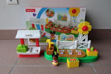 Fisher Price - Little People Groentestal - Speelfigurenset beschikbaar voor biedingen