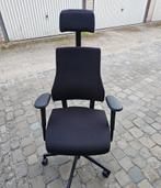 Ergonomische bureaustoel Bma Axia 2.2 met hoofdsteun, Huis en Inrichting, Bureaustoelen, Ophalen, Gaming bureaustoel, Zwart, Nieuw