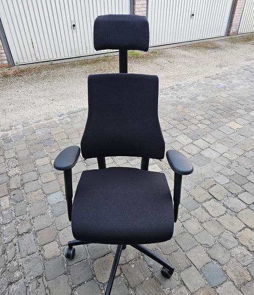 Ergonomische bureaustoel Bma Axia 2.2 met hoofdsteun, Huis en Inrichting, Bureaustoelen, Nieuw, Bureaustoel, Zwart, Ergonomisch