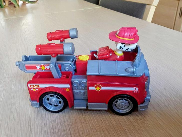 Véhicule de secour Marcus Pat patrouille, Kinderen en Baby's, Speelgoed |Speelgoedvoertuigen, Zo goed als nieuw, Ophalen