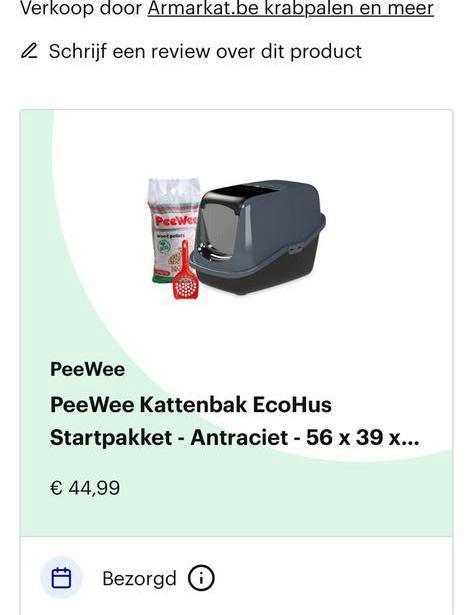 Benodigdheden voor katten (kattenbakken, krabpaal,..), Dieren en Toebehoren, Krabmeubelen, Zo goed als nieuw, Krabpaal, Ophalen