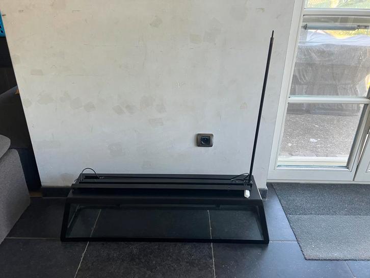 Verlichting, Maison & Meubles, Lampes | Plafonniers, Comme neuf, Verre, Métal, Enlèvement