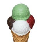 Crème glacée mobile 170 cm - boule de glace avec 4 boules de, Collections, Marques & Objets publicitaires, Enlèvement ou Envoi